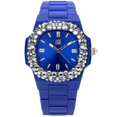 Light Time LIGHT TIME Mod. POLYCARBONATE - Blue w-strass