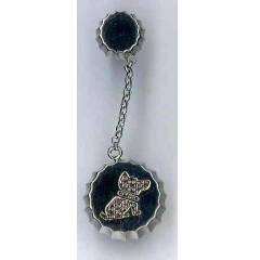 Ambrosini AMBROSINI JEWELS - ORECCHINI ARGENTO 925° tappo finitura bianca con pietre cane