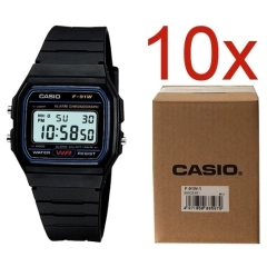 Casio Orologio Unisex 35mm in Resina WR: 3 ATM, Multifunzione