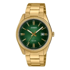 Casio Collection & Vintage CASIO COLLECTION Mod. DATE - GOLD - Green Dial