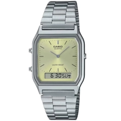 Casio Collection & Vintage CASIO VINTAGE Mod. EDGY COLLECTION SUNRAY DIAL - GREEN LEMON