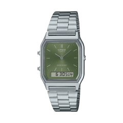 Casio CASIO VINTAGE EDGY COLLECTION - SUNRAY DIAL GREEN MOSS