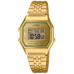 Casio Collection & Vintage CASIO VINTAGE Mod. ICONIC GENT GOLD GREEN