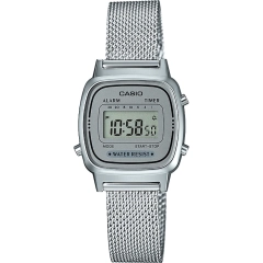 Casio CASIO VINTAGE Mod. ICONIC MINI STEEL SILVER MESH