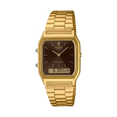 Casio CASIO VINTAGE Mod. EDGY COLLECTION SUNRAY DIAL, GOLD- BLACK