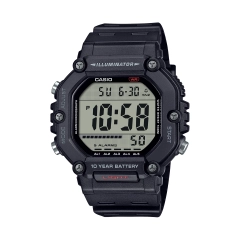 Casio CASIO SPORT COLLECTION Mod. OVERSIZE 10 YEARS BATTERY - BLACK