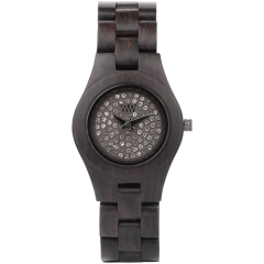 We Wood Watches WEWOOD Mod. MOON CRYSTAL BLACK ***SPECIAL PRICE***