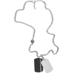 Diesel DIESEL JEWEL GENT Mod. DOUBLE DOG TAGS