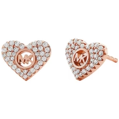 Michael Kors MICHAEL KORS PREMIUM SILVER COLLECTION Mod. HEART STUD