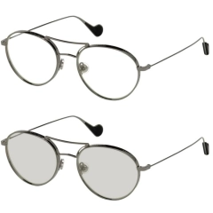 Moncler MONCLER SUNGLASSES Mod. PHOTOCHROMIC SHINY GUNMETAL