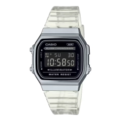 Casio Collection & Vintage CASIO Mod. VINTAGE COLLECTION - TRANSPARENT BAND - Black