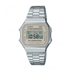 Casio Collection & Vintage CASIO VINTAGE ICONIC - Cream, Orologio Unisex Elegante