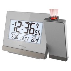 Techno Line TECHNO LINE Mod. WT538 - Sveglia radiocontrollata con proiezione a soffitto dell orario - Radio controlled alarm clock with time projection + alim 220