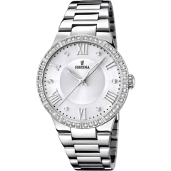 Festina OROLOGIO FESTINA BOYFRIEND F16719/1 BIANCO CON CINTURINO IN ACCIAIO, DONNA