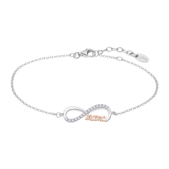 Lotus BRACCIALETTO INFINITO LOTUS SILVER LP3213-2/1 ARGENTO, DONNA