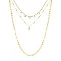 Collana multifilo Brosway in acciaio316L gold BYM110