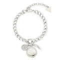 Bracciale portafortuna Guess in acciaio  JUBB70/055JW