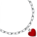 Bracciale La Petite Story in acciaio con cuore LPS05ASD33