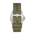 Orologio Fossil in acciaio e nylon verde chiaro FS5918