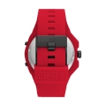 Orologio cronografo Diesel in silicone rosso nero DZ1989