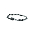 Bracciale Aragonesi in acciaio, carbonio e pvd BR3203