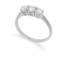 ANELLO TRILOGY EUREKA IN ORO 9KT LABGROWN DIAMONDS TRI007-9KT/GR1