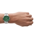 Orologio con cronografo in acciaio inossidabile